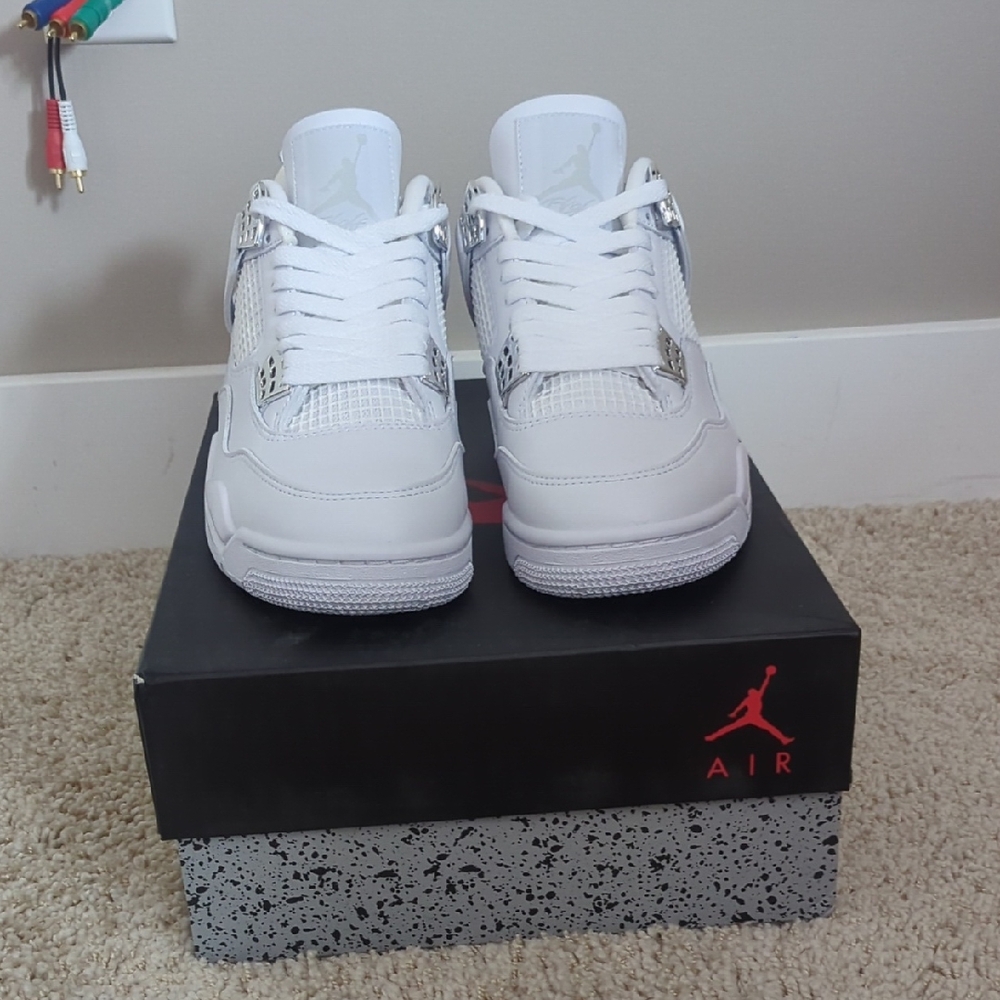 Jordan 4 Retro Pure Money - Picture 1 of 4